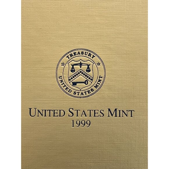 1999 United States Mint Franklin Coin Ornament Christmas or display year around - Picture 5 of 6